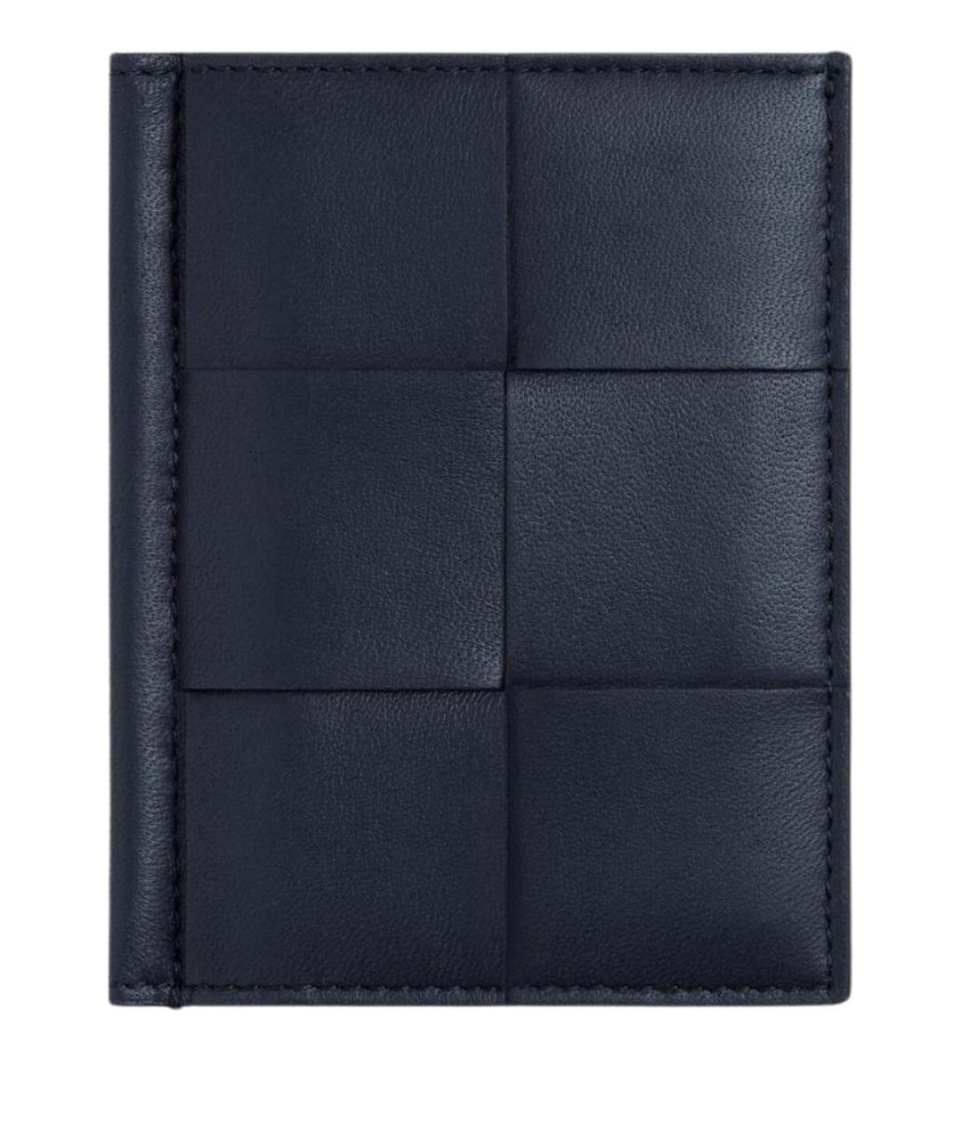 BOTTEGA VENETA Черный кожаный кардхолдер, фото 1