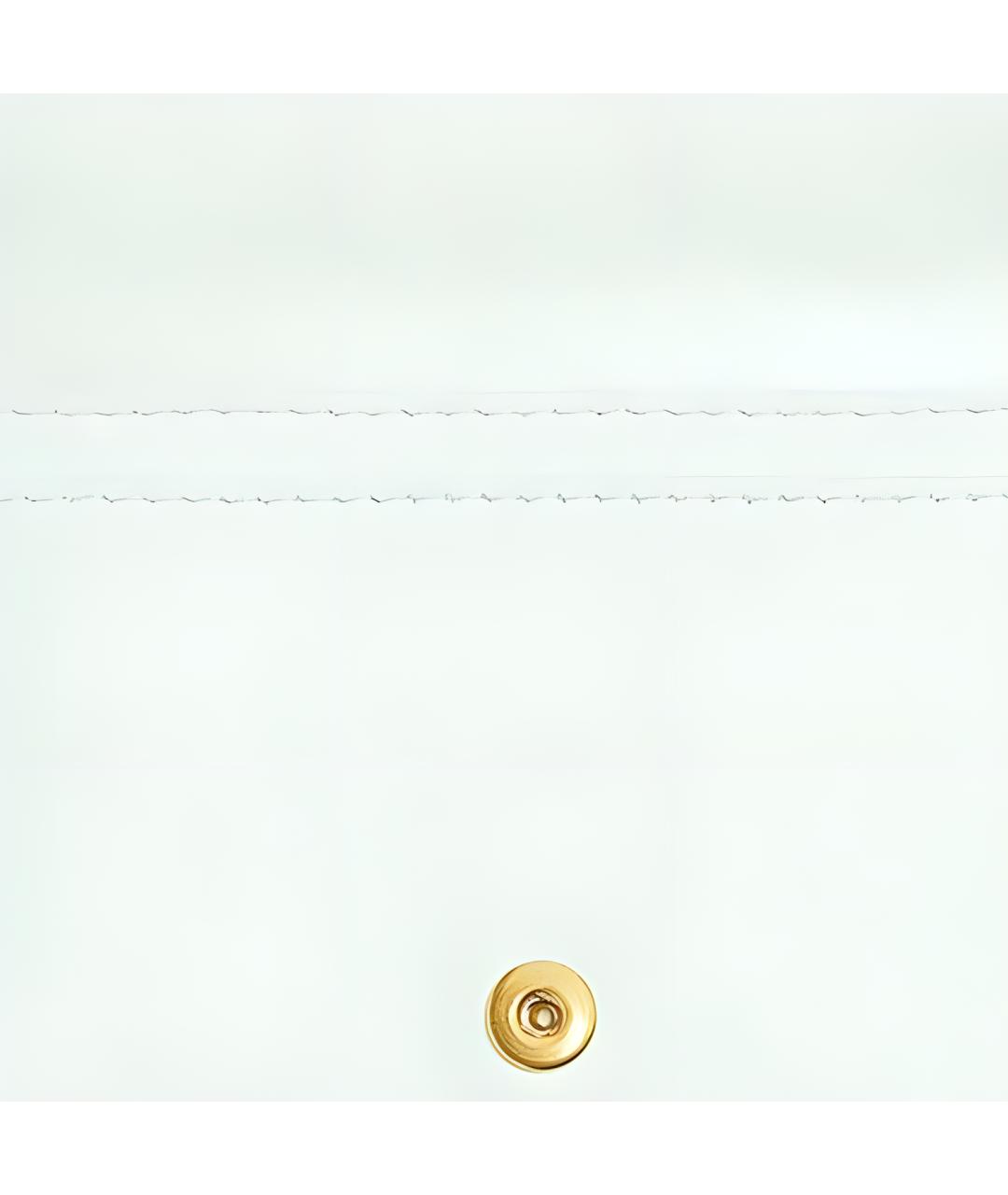 BOTTEGA VENETA Бежевый кожаный кардхолдер, фото 4