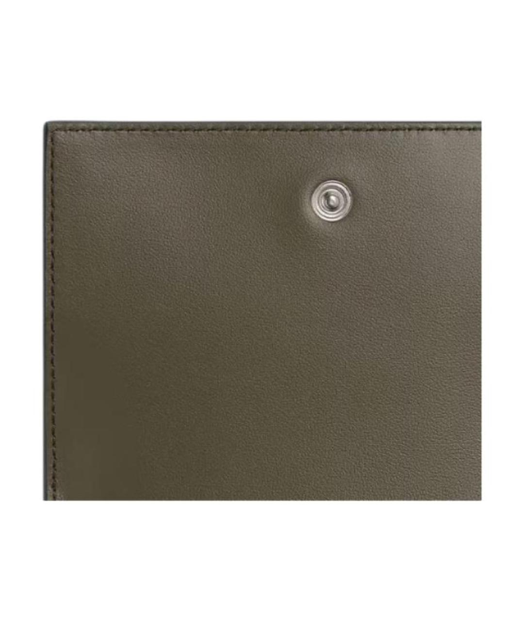 BOTTEGA VENETA Черный кожаный кардхолдер, фото 5