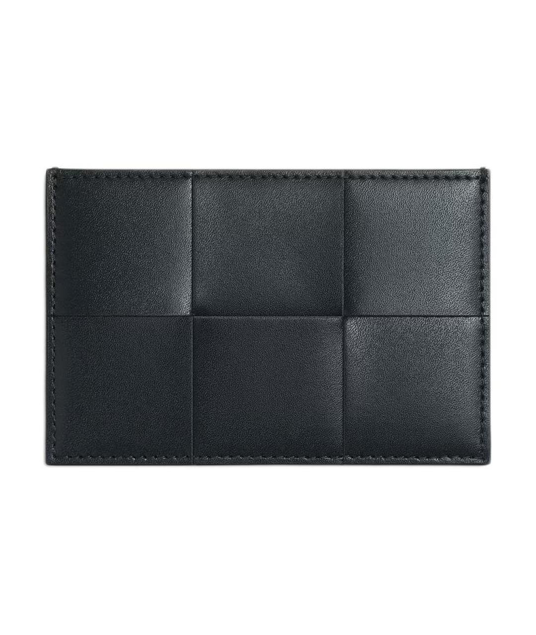 BOTTEGA VENETA Черный кожаный кардхолдер, фото 1
