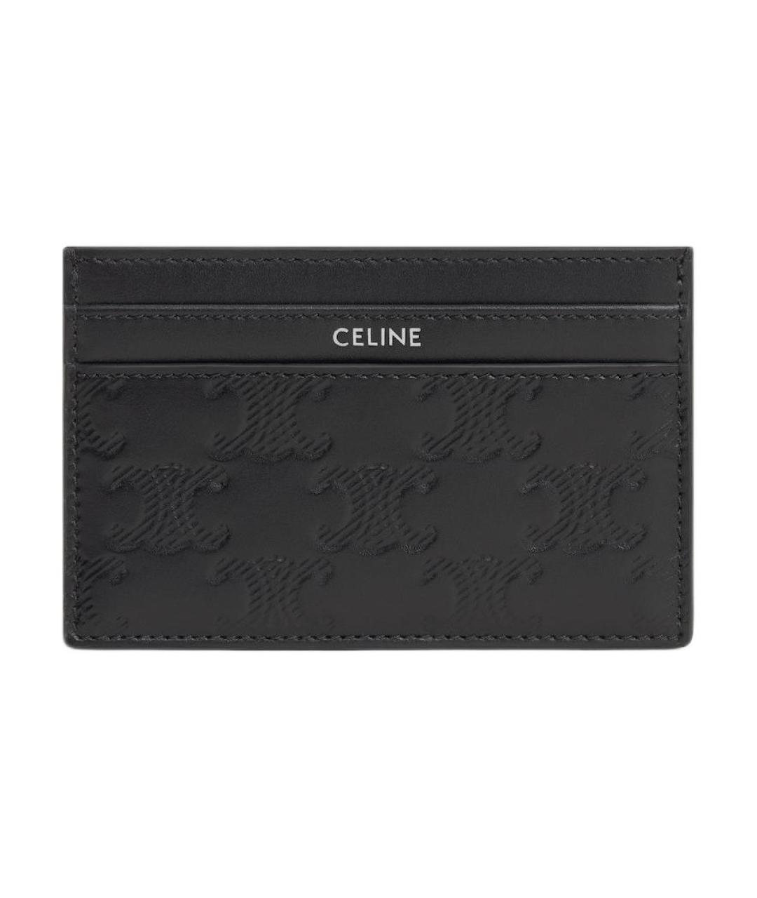 CELINE Черный кардхолдер, фото 1
