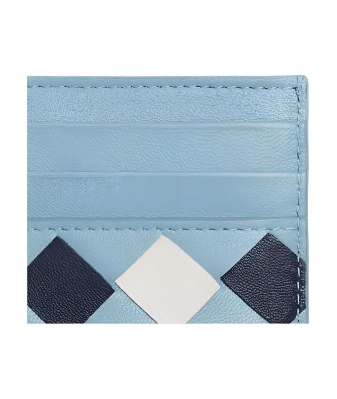 BOTTEGA VENETA Голубой кардхолдер, фото 4