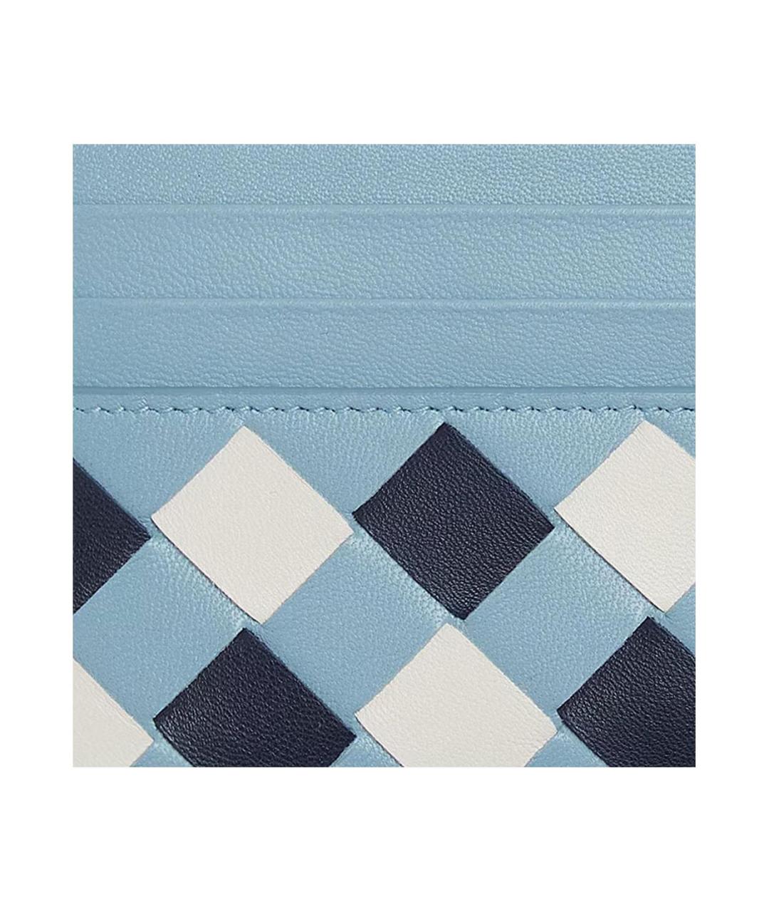 BOTTEGA VENETA Голубой кардхолдер, фото 3