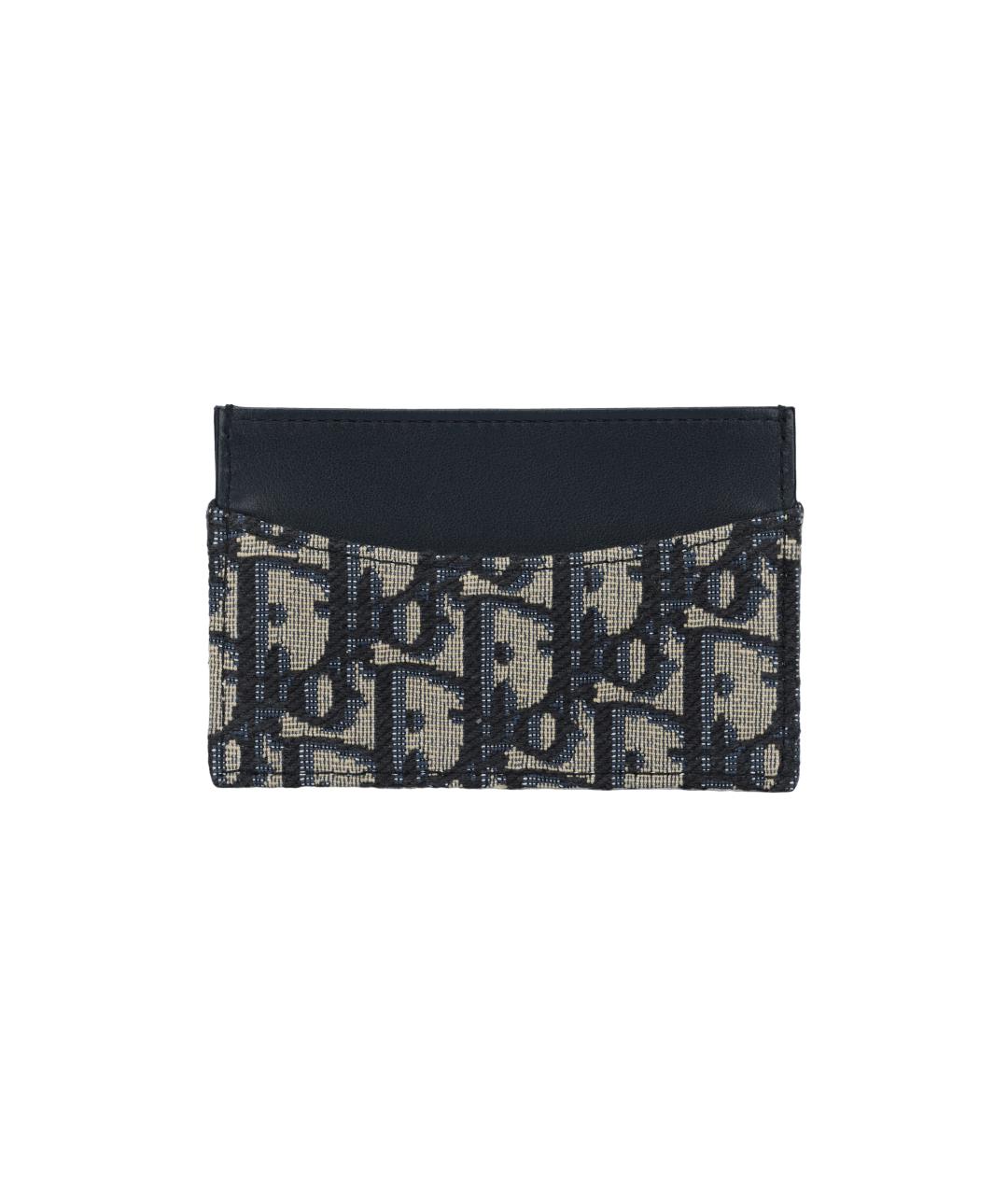 CHRISTIAN DIOR Темно-синий кардхолдер, фото 3