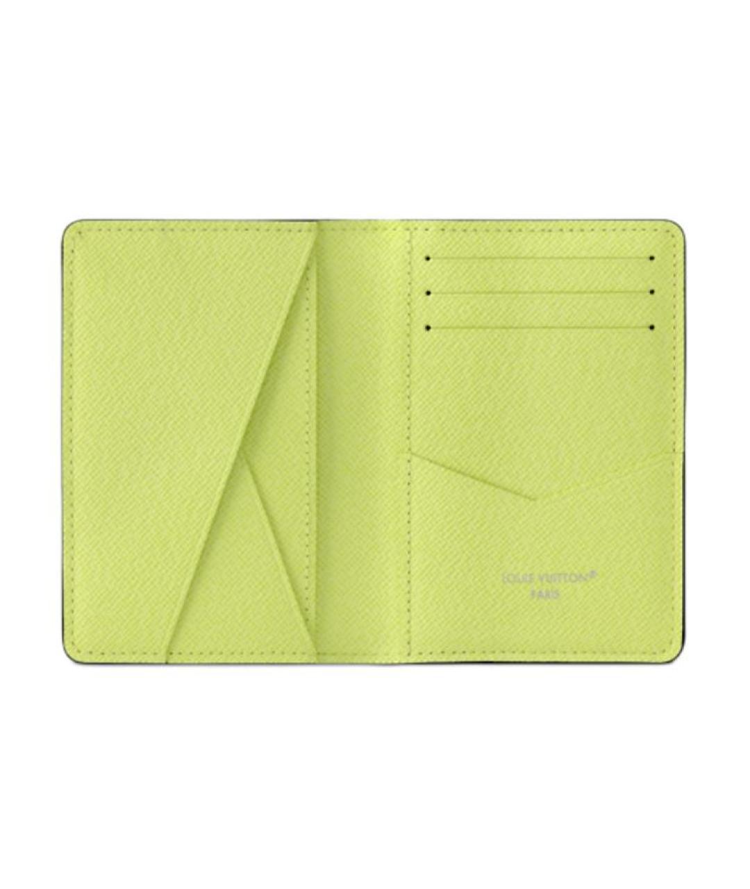 LOUIS VUITTON Кожаный кошелек, фото 4