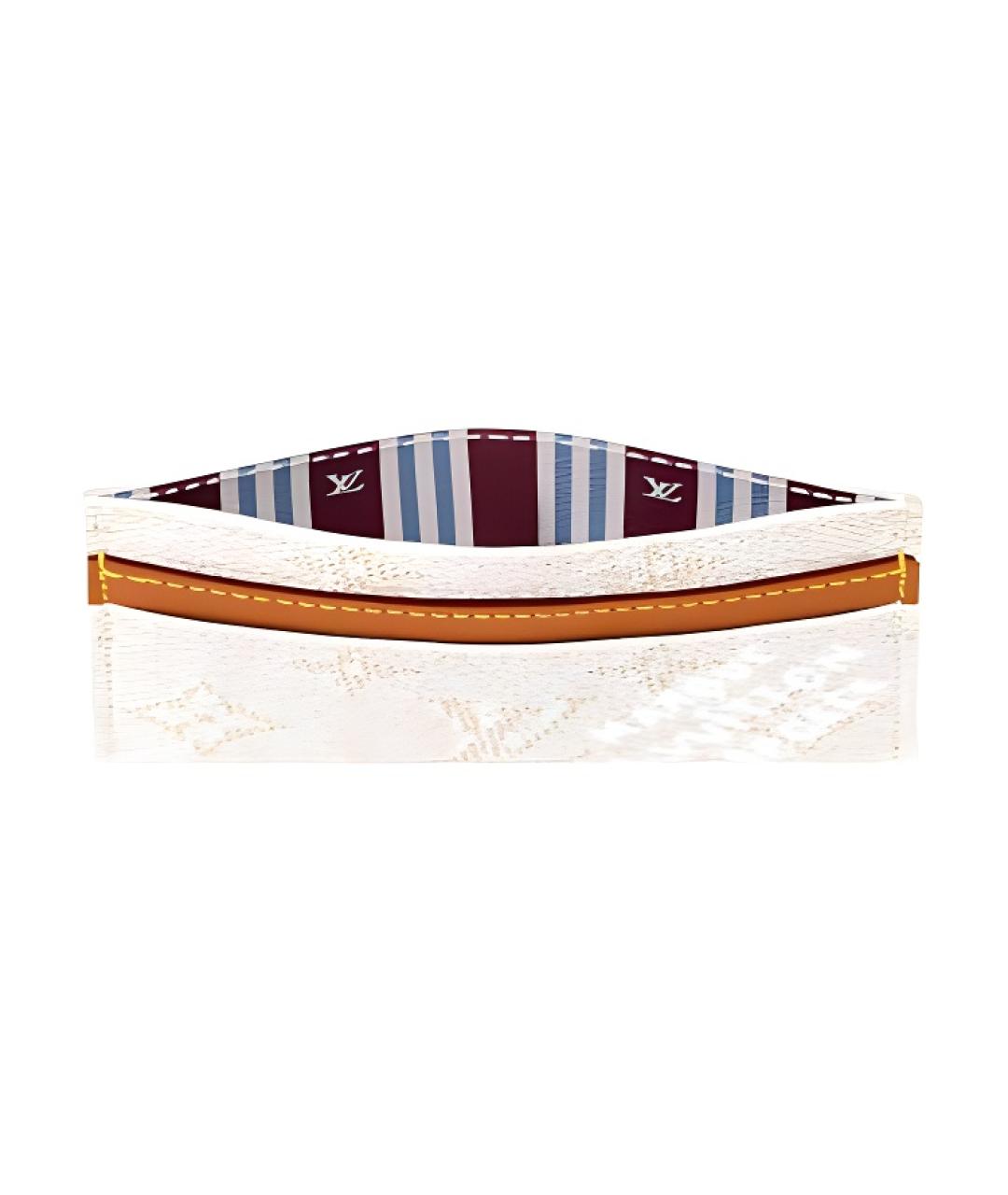 LOUIS VUITTON Белый кардхолдер, фото 3