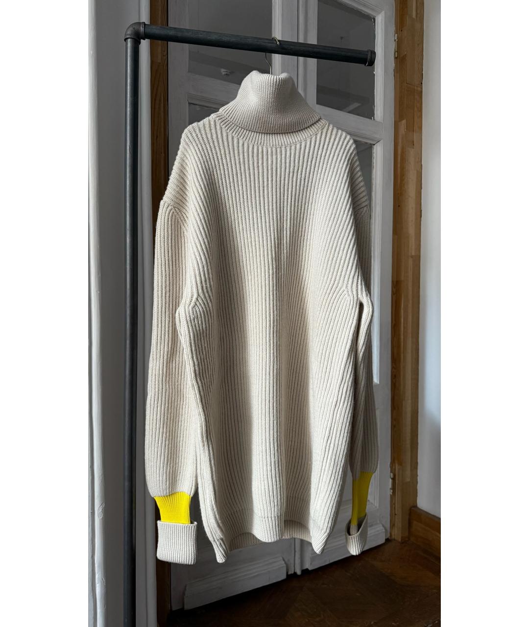 MAISON MARGIELA Бежевый джемпер / свитер, фото 5