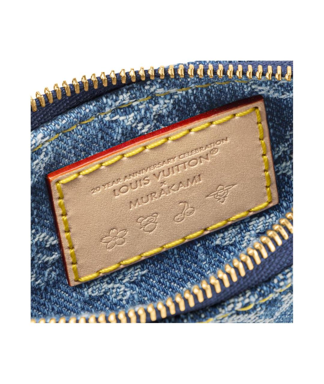 LOUIS VUITTON Синий кошелек, фото 5