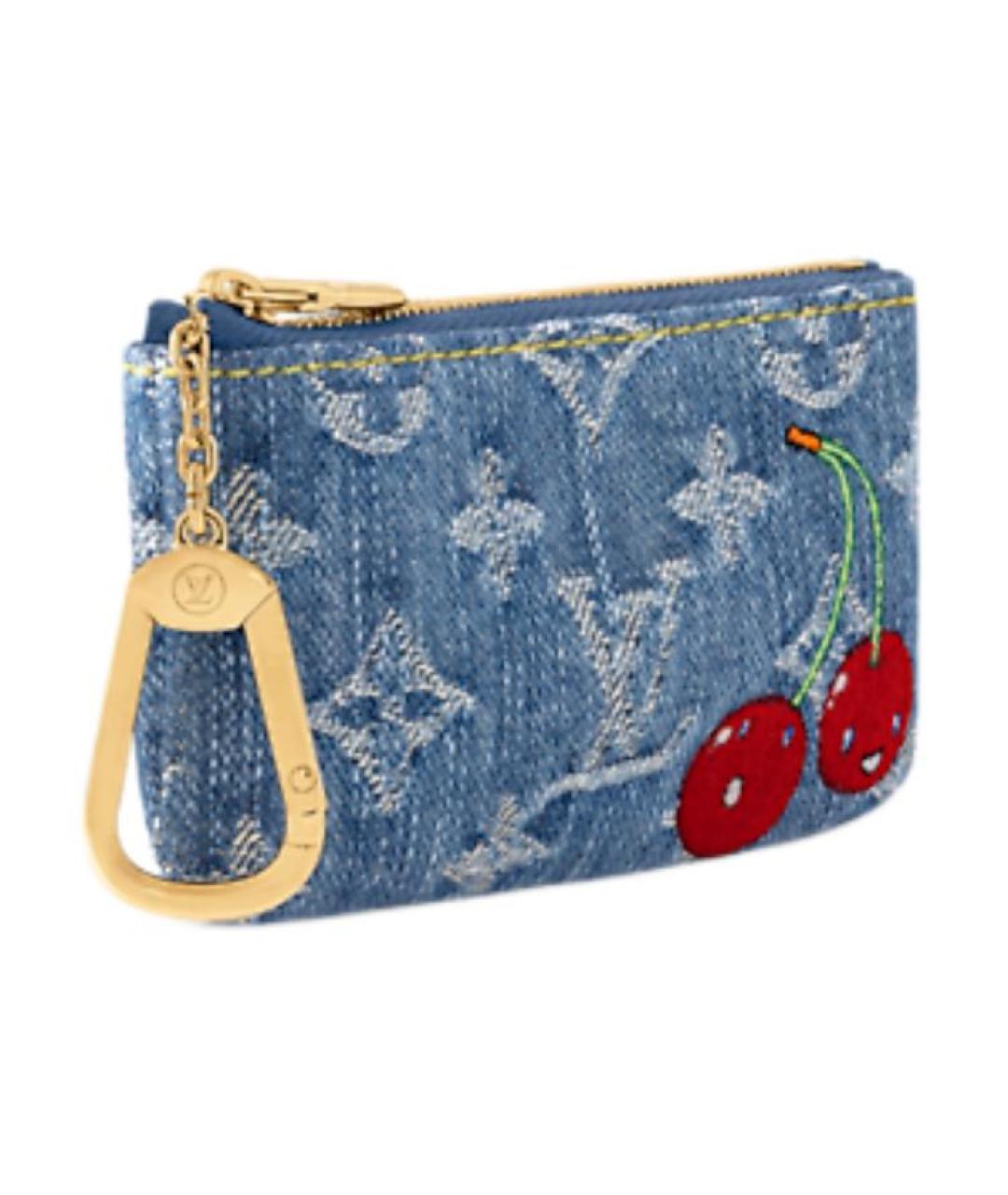 LOUIS VUITTON Синий кошелек, фото 2