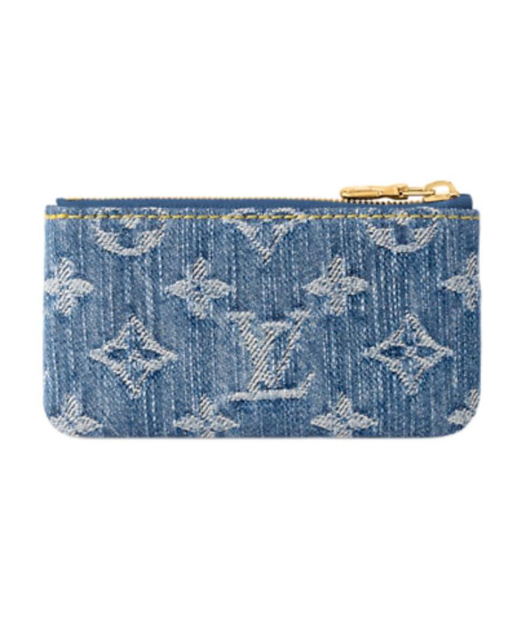 LOUIS VUITTON Синий кошелек, фото 3