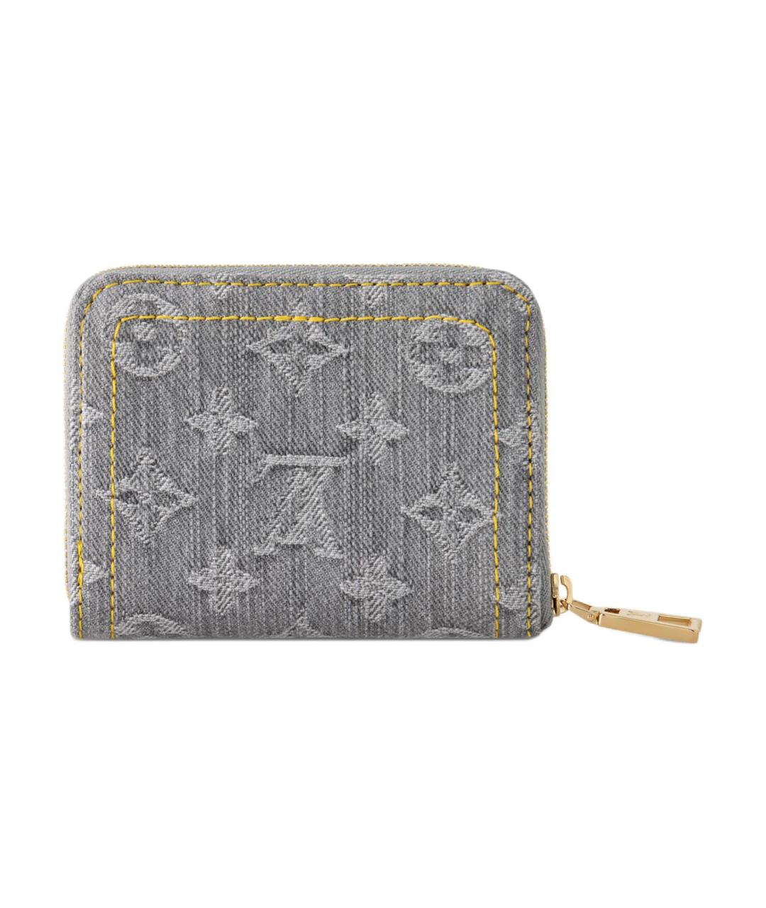 LOUIS VUITTON Серый кошелек, фото 3