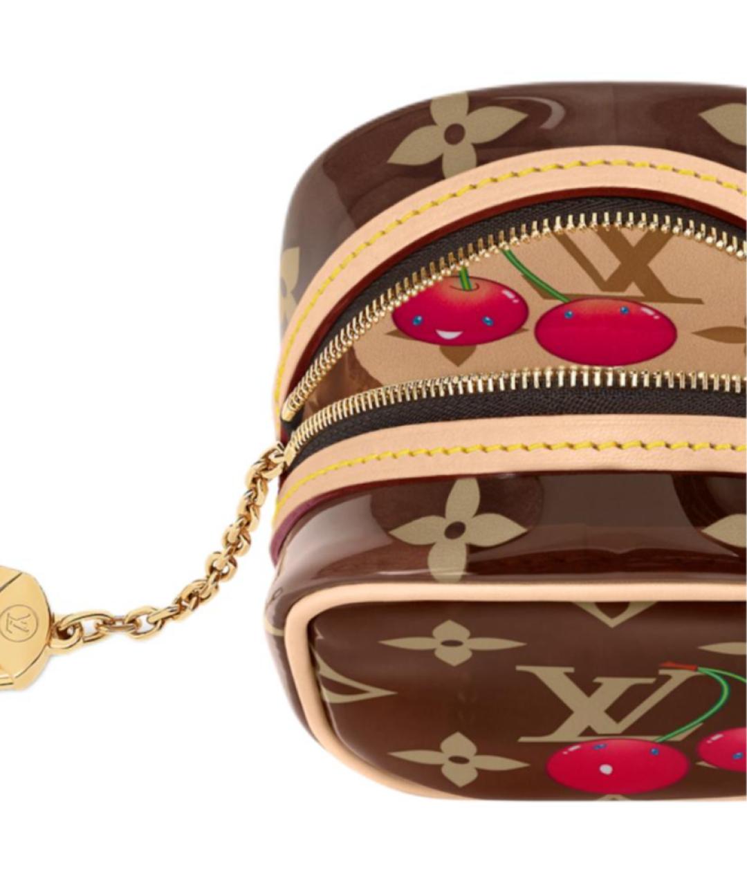 LOUIS VUITTON Коричневый кошелек, фото 5