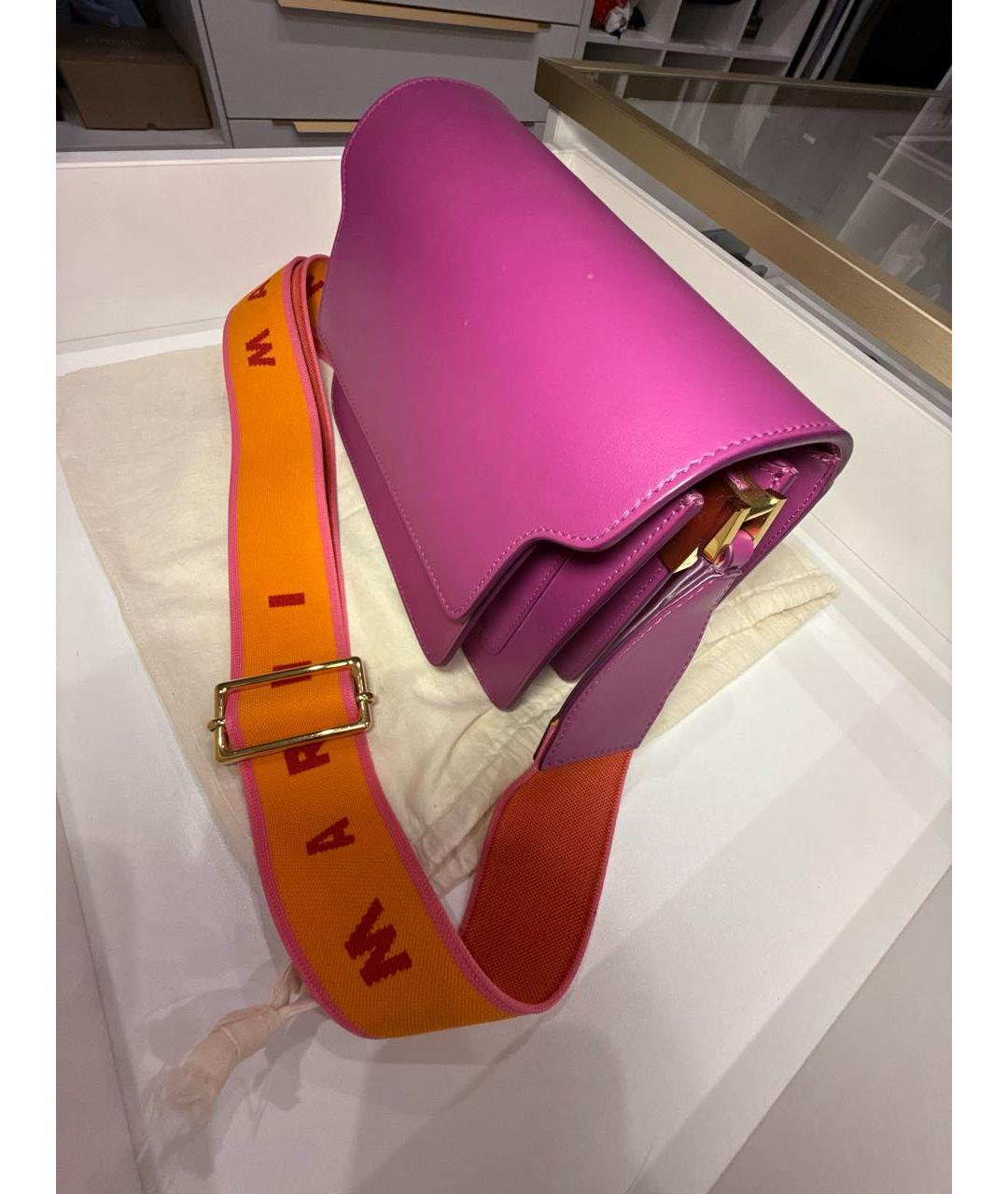 MARNI Фуксия сумка через плечо, фото 2