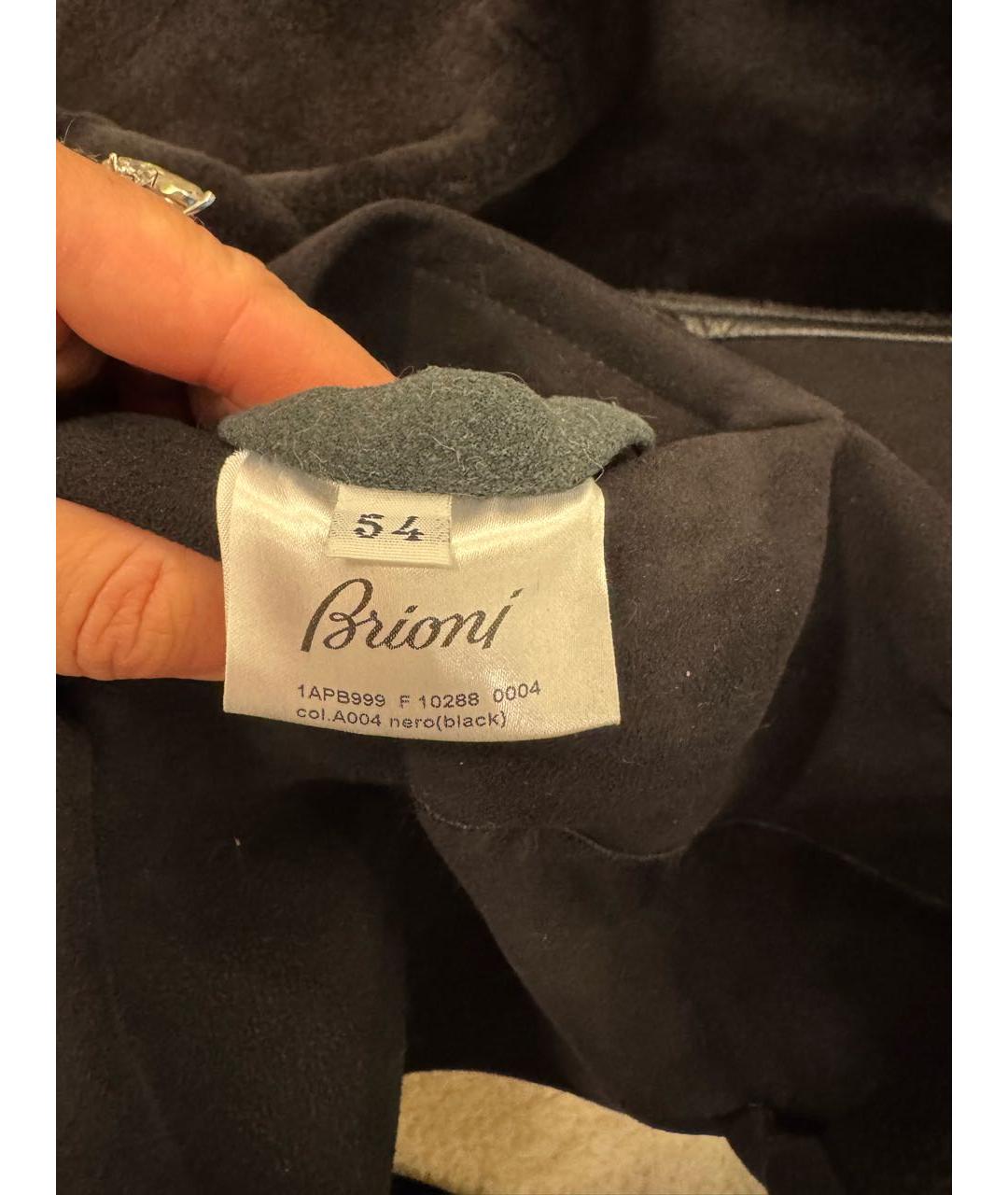 BRIONI Коричневая меховая дубленка/шуба, фото 7