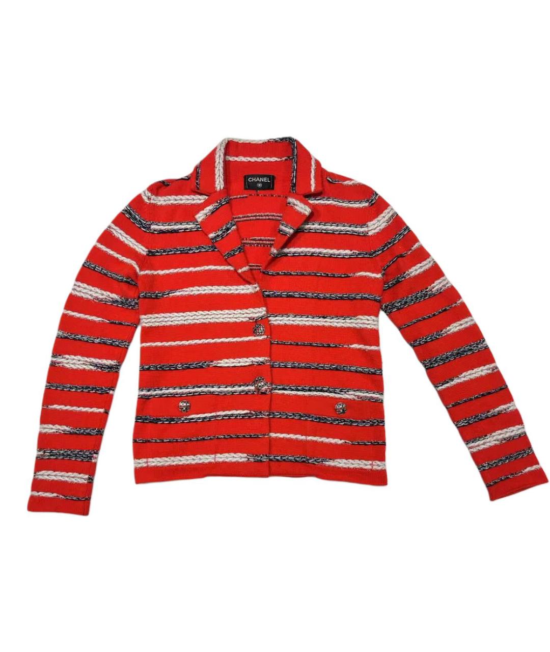 CHANEL Красный джемпер / свитер, фото 1