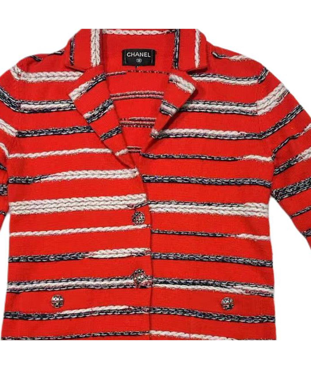 CHANEL Красный джемпер / свитер, фото 3