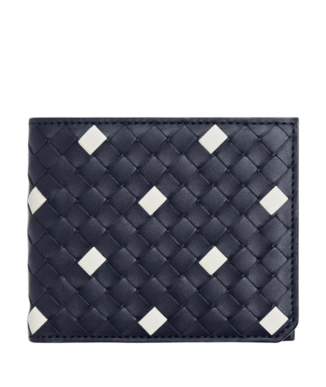 BOTTEGA VENETA Черный кожаный кошелек, фото 1