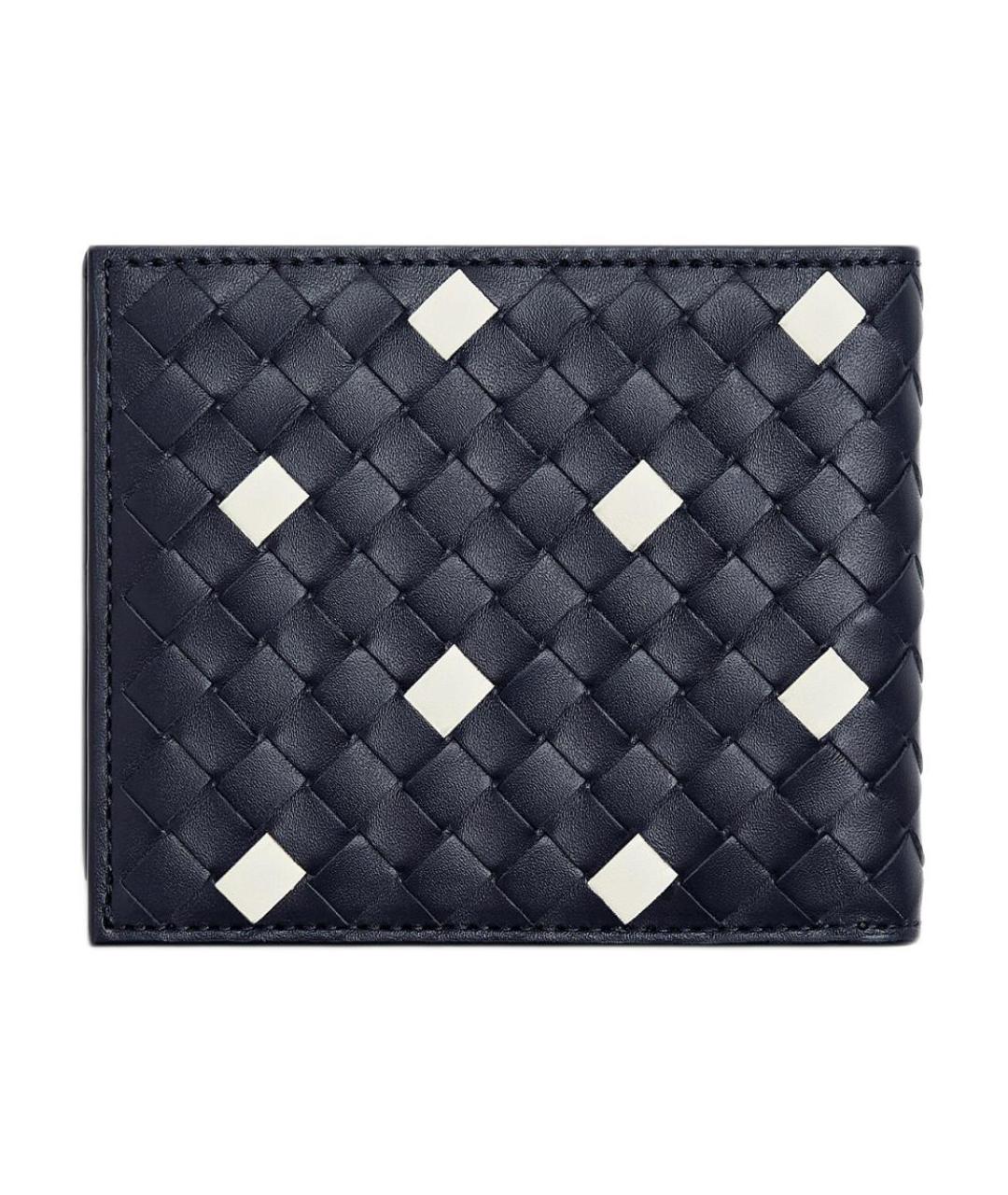 BOTTEGA VENETA Черный кожаный кошелек, фото 2