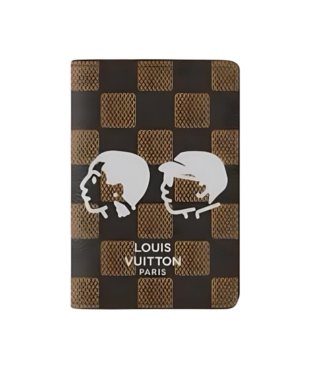 LOUIS VUITTON Коричневый кошелек, фото 1