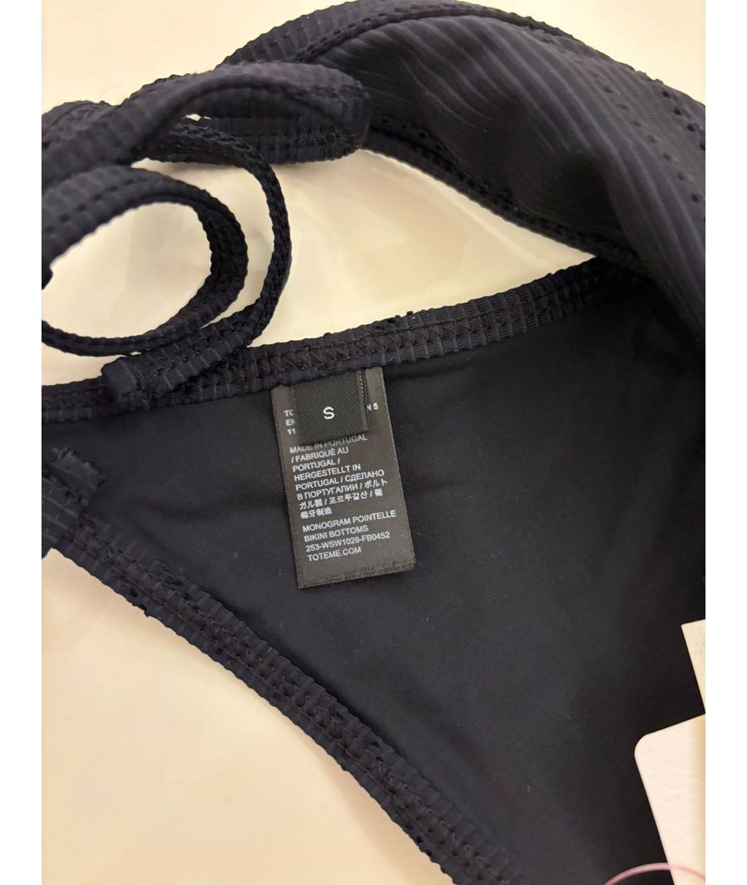 TOTEME Черный полиамидовый купальник, фото 4