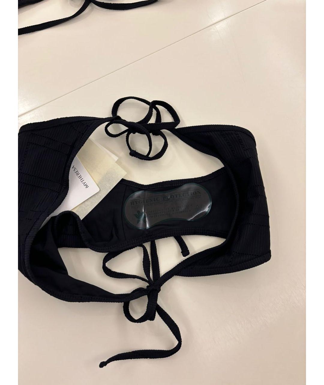 TOTEME Черный полиамидовый купальник, фото 8