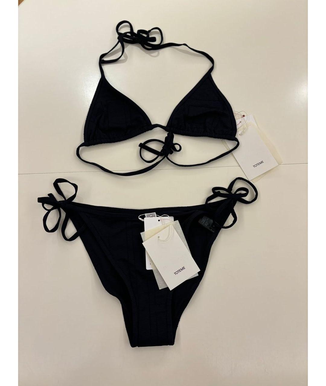 TOTEME Черный полиамидовый купальник, фото 9