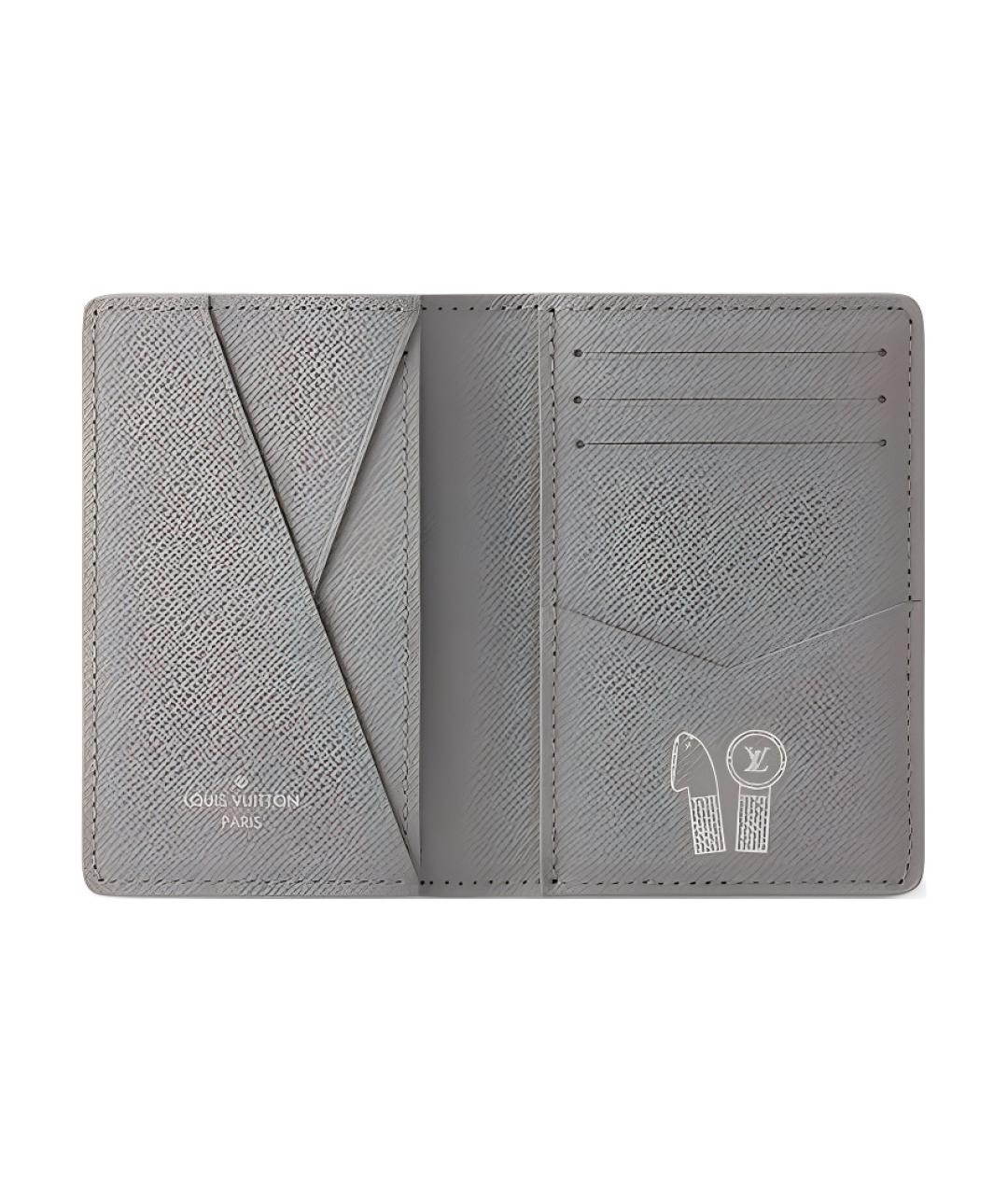 LOUIS VUITTON Мульти кожаный кошелек, фото 4