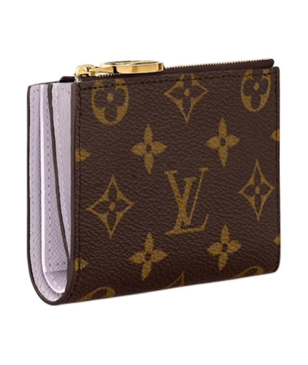 LOUIS VUITTON Коричневый кошелек, фото 2