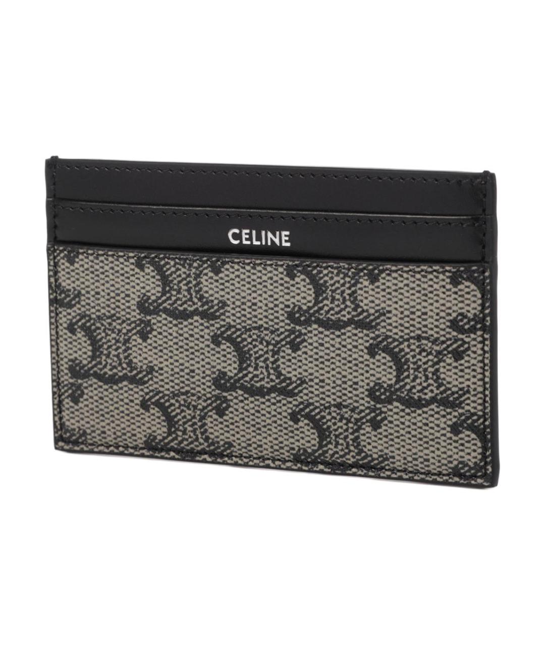 CELINE Черный кардхолдер, фото 2