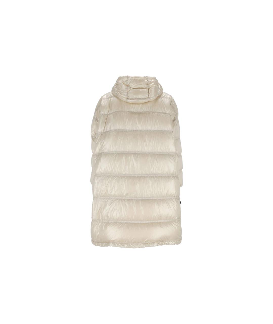 MONCLER Бежевый пуховик, фото 2