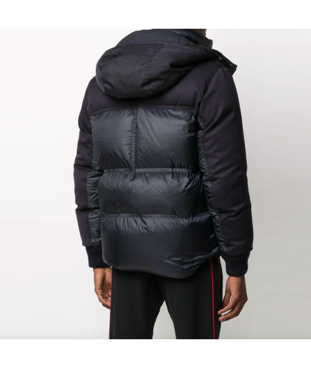 MONCLER Синий пуховик, фото 4