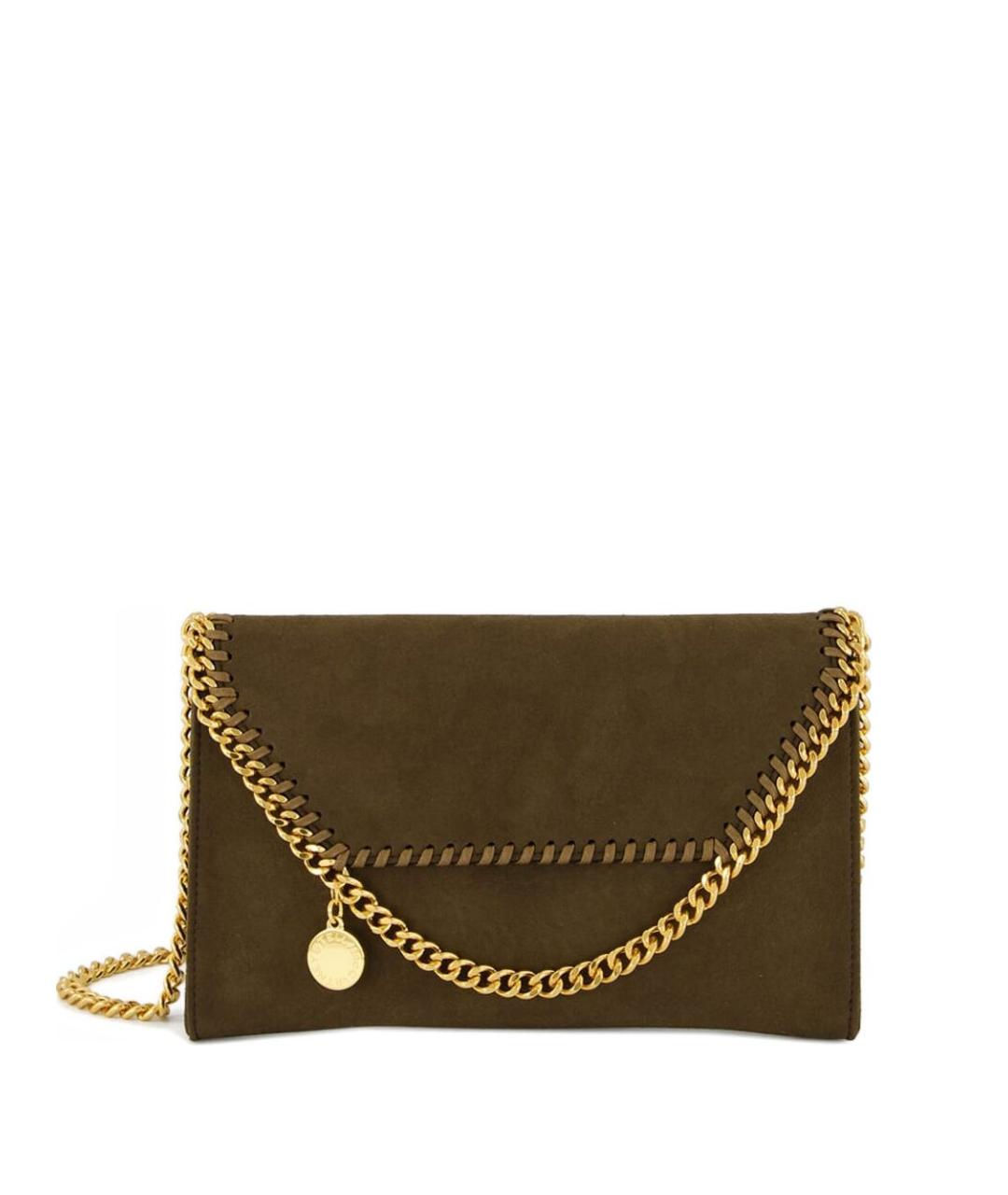 STELLA MCCARTNEY Коричневая синтетическая сумка через плечо, фото 1