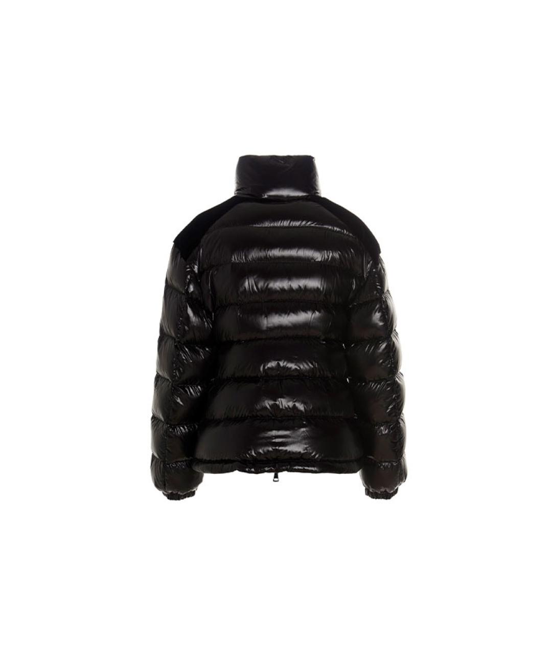 MONCLER Черный пуховик, фото 2