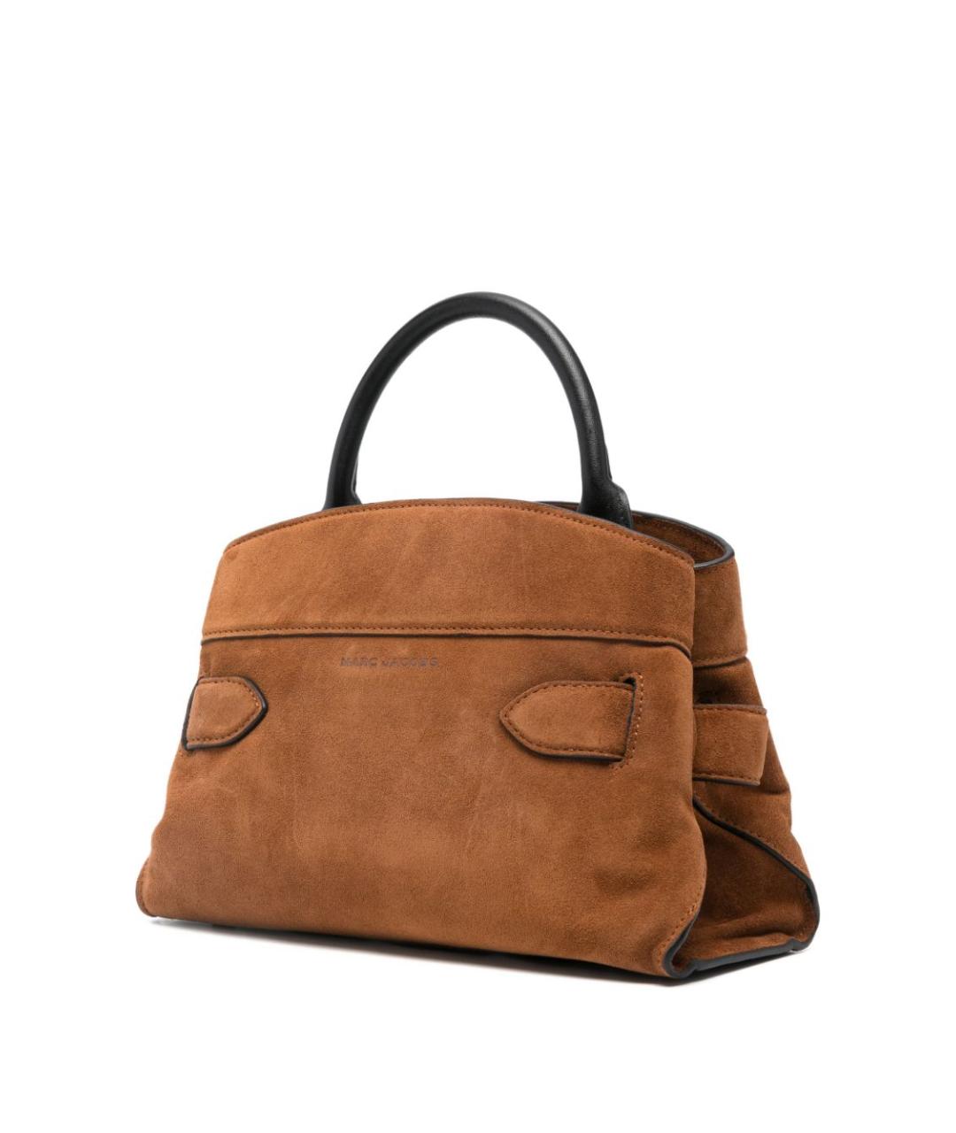MARC JACOBS Коричневая замшевая сумка тоут, фото 3