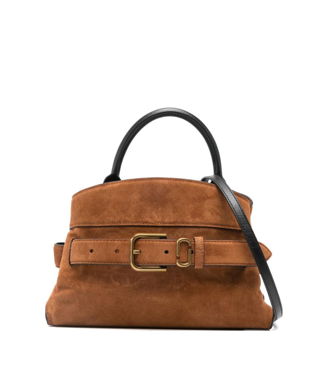 MARC JACOBS Коричневая замшевая сумка тоут, фото 1