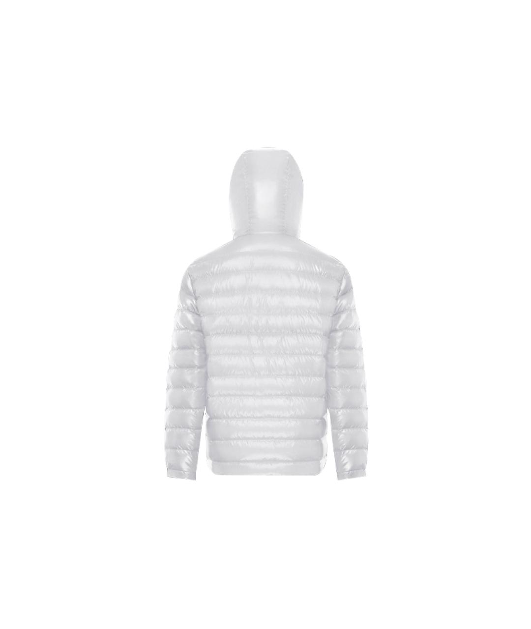 MONCLER Белый пуховик, фото 2