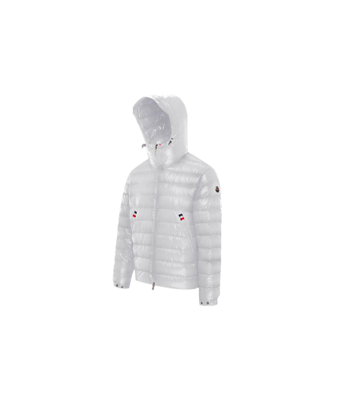 MONCLER Белый пуховик, фото 3