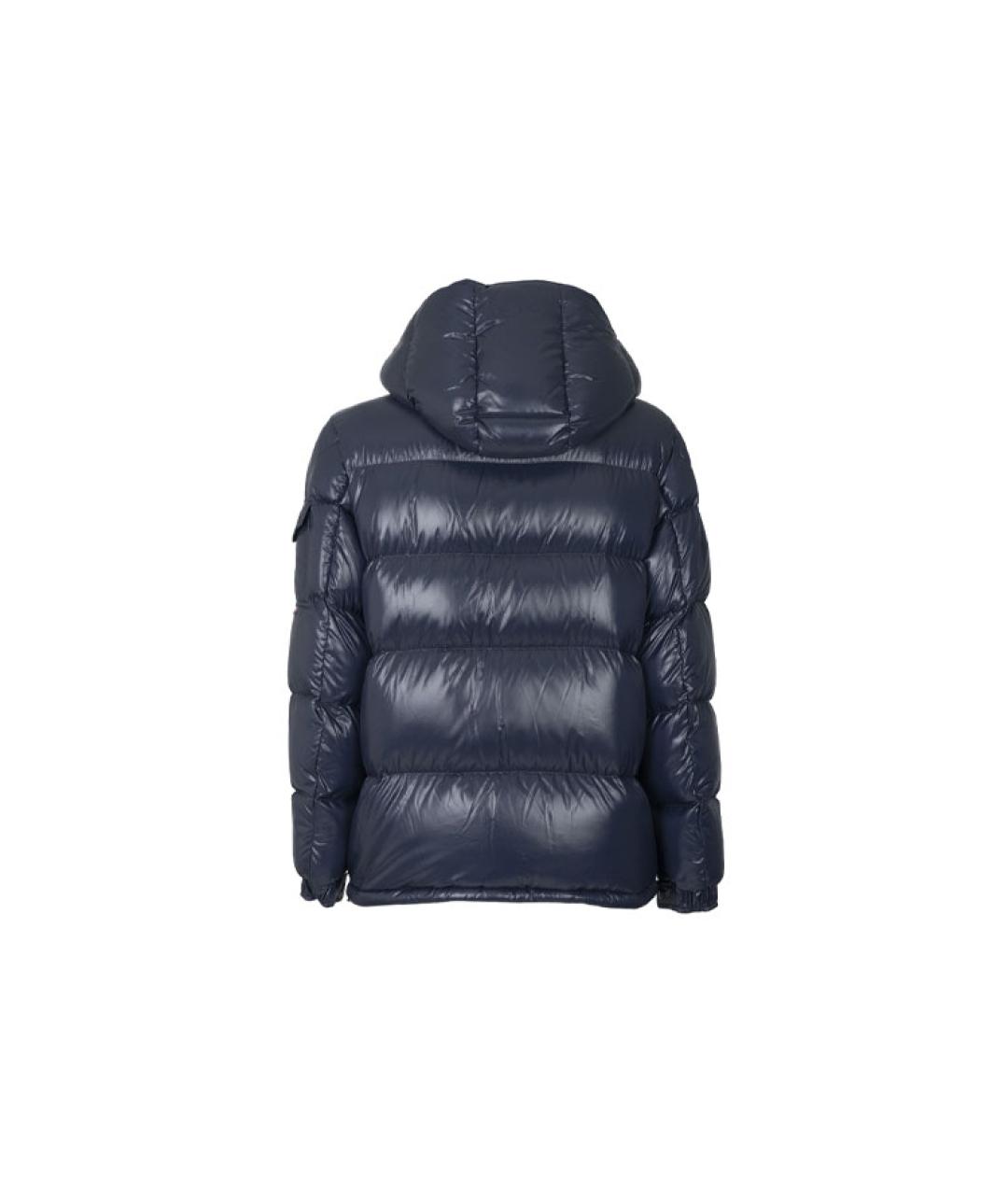 MONCLER Синий пуховик, фото 2