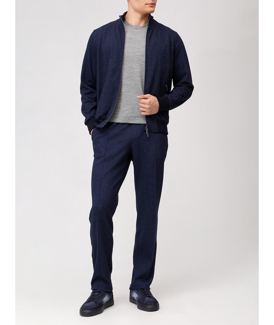 CAPOBIANCO Серая хлопко-шерстяная футболка, фото 2