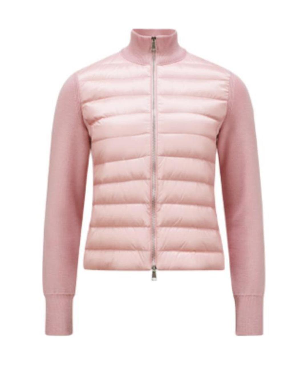 MONCLER Розовая куртка, фото 1