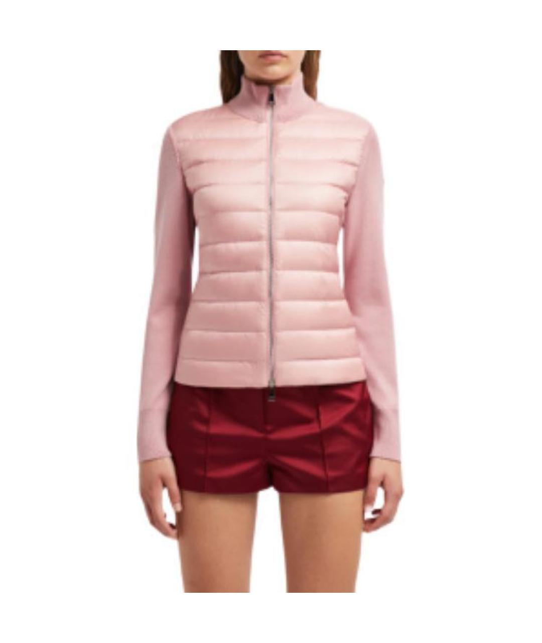 MONCLER Розовая куртка, фото 3