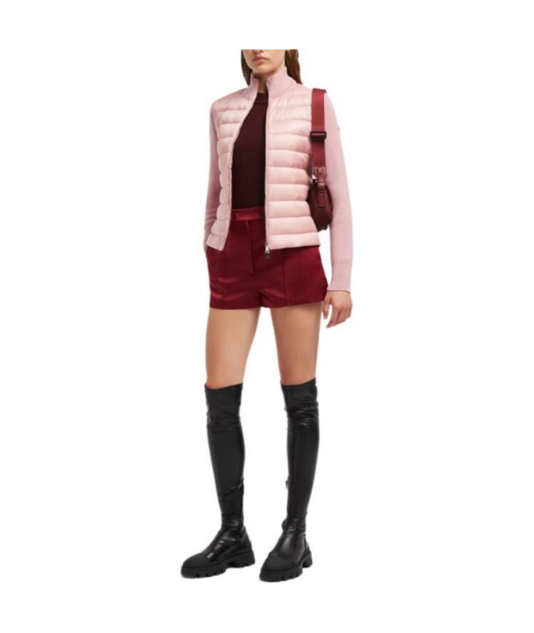 MONCLER Розовая куртка, фото 2
