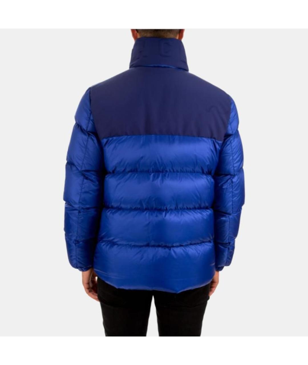 MONCLER Синий пуховик, фото 2