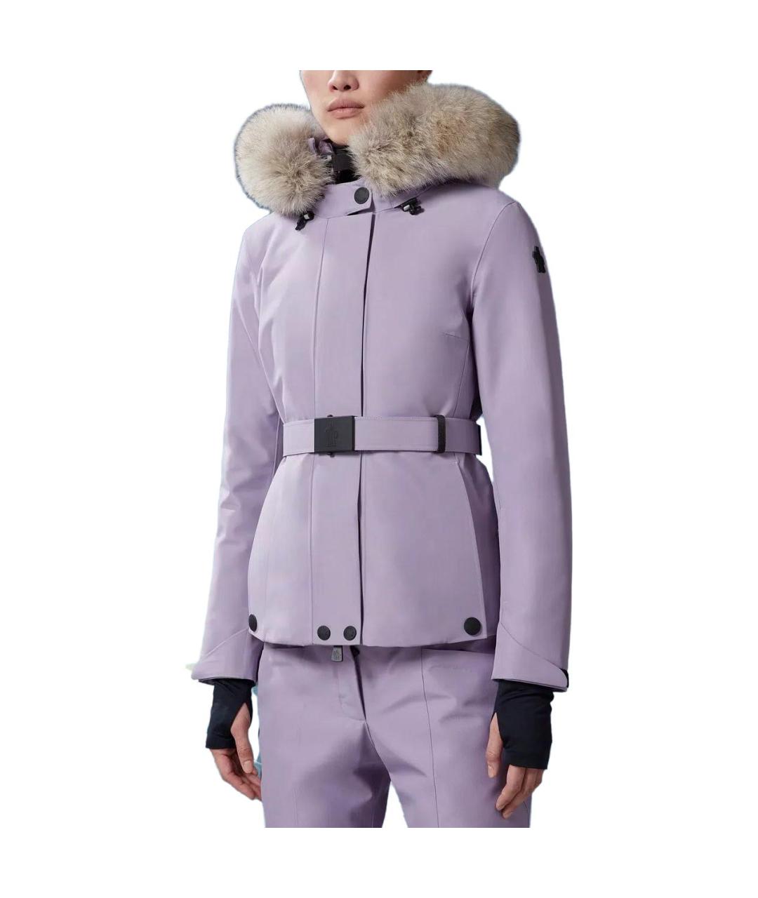 MONCLER Фиолетовая куртка, фото 4