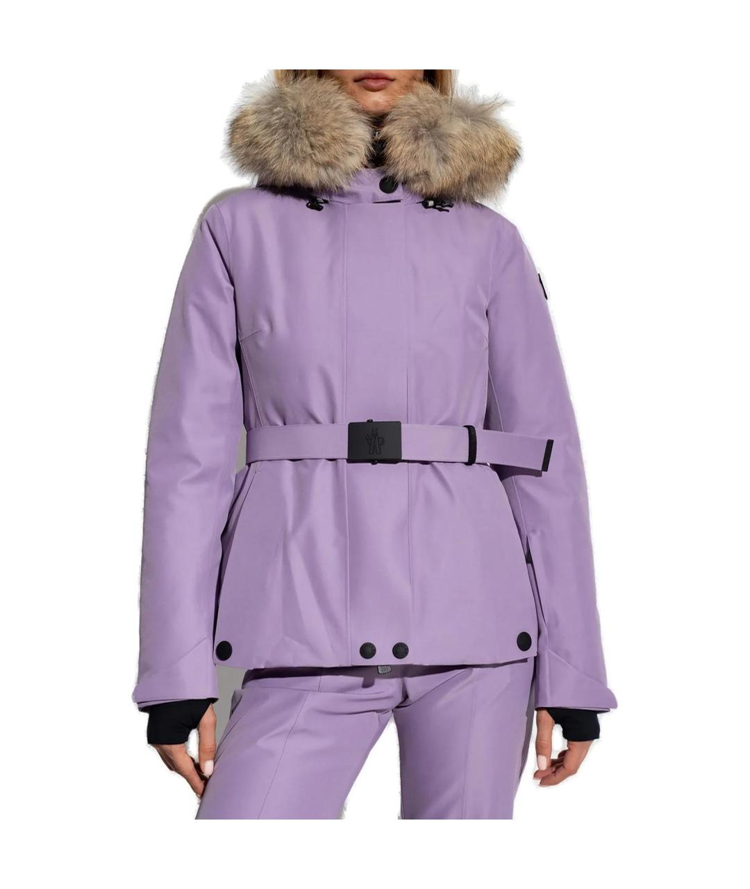 MONCLER Фиолетовая куртка, фото 5