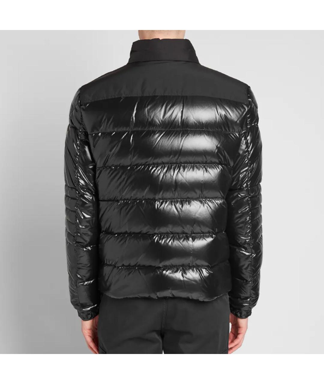 MONCLER Черный пуховик, фото 6