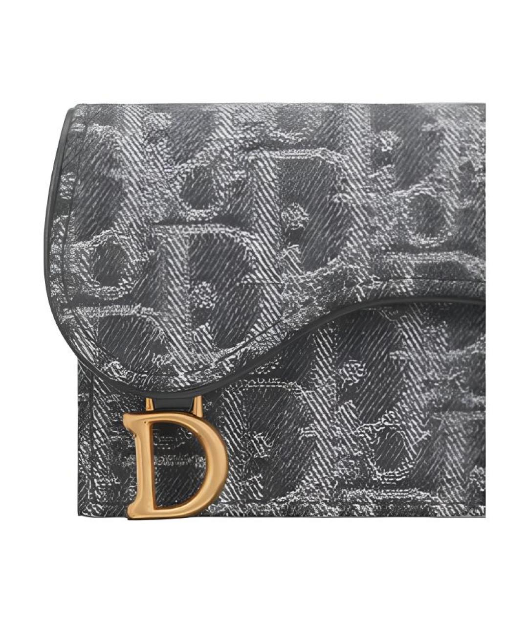 CHRISTIAN DIOR Серый кардхолдер, фото 5