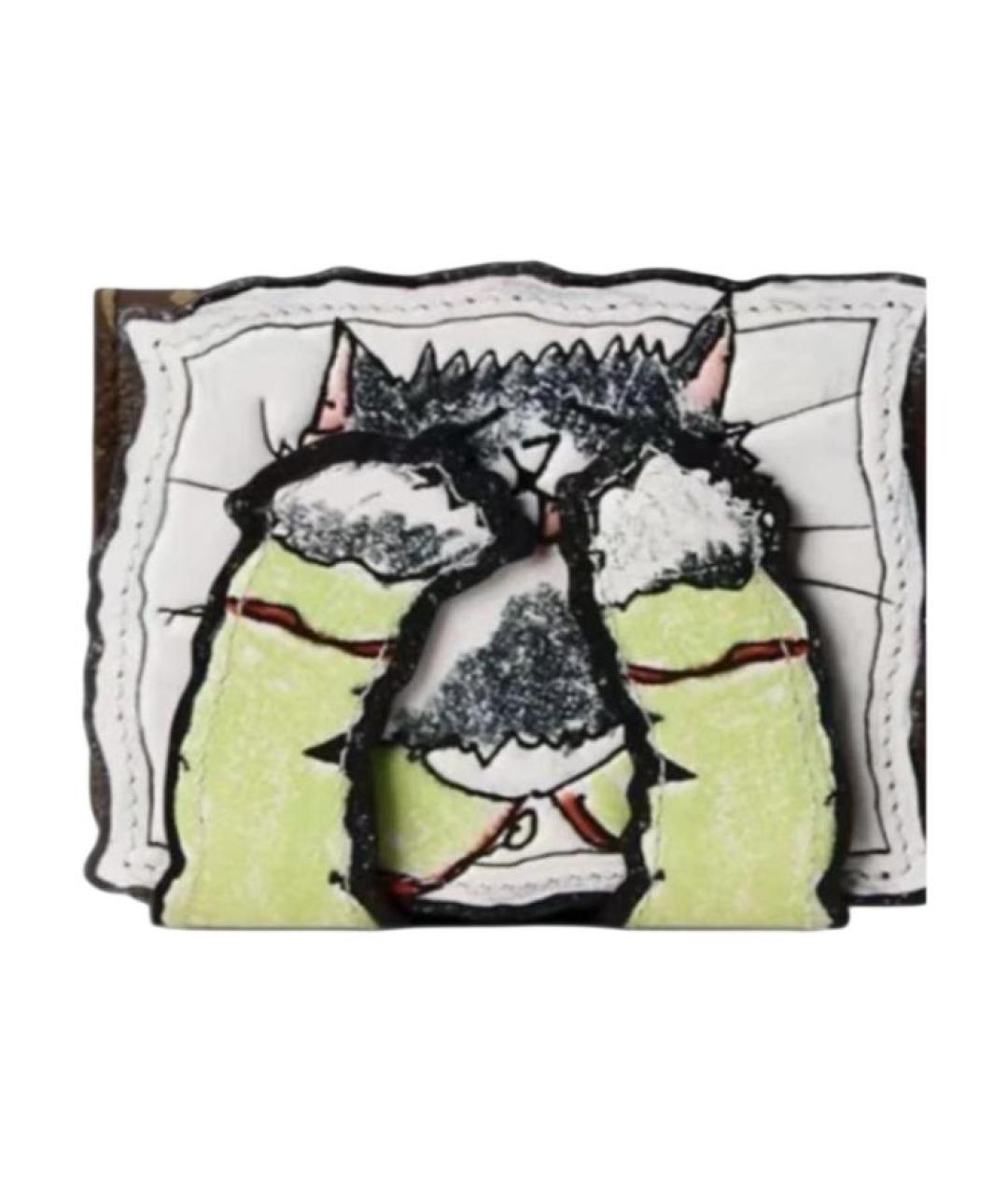 LOUIS VUITTON Мульти кожаный кошелек, фото 2