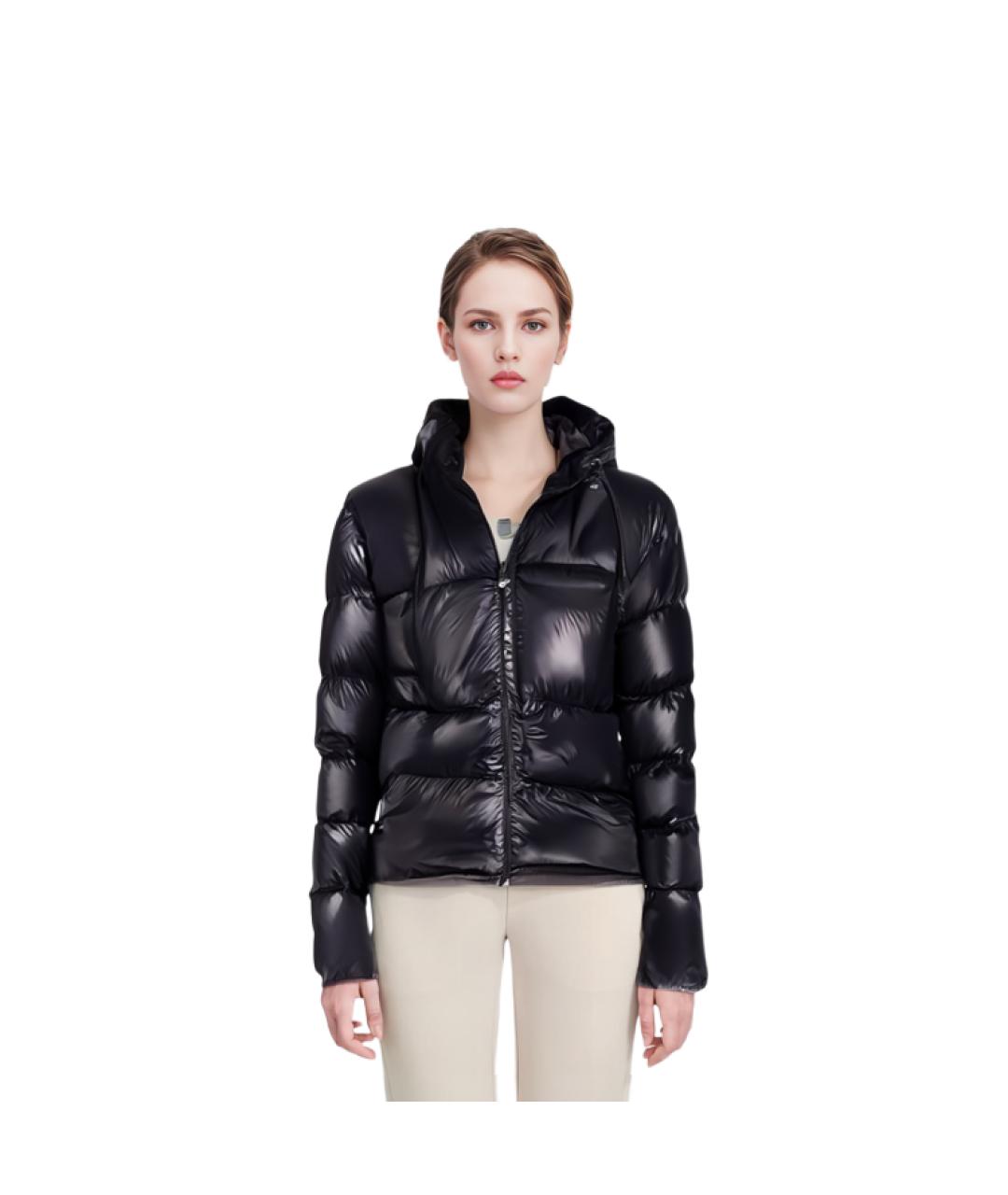 MONCLER Синий полиамидовый пуховик, фото 5