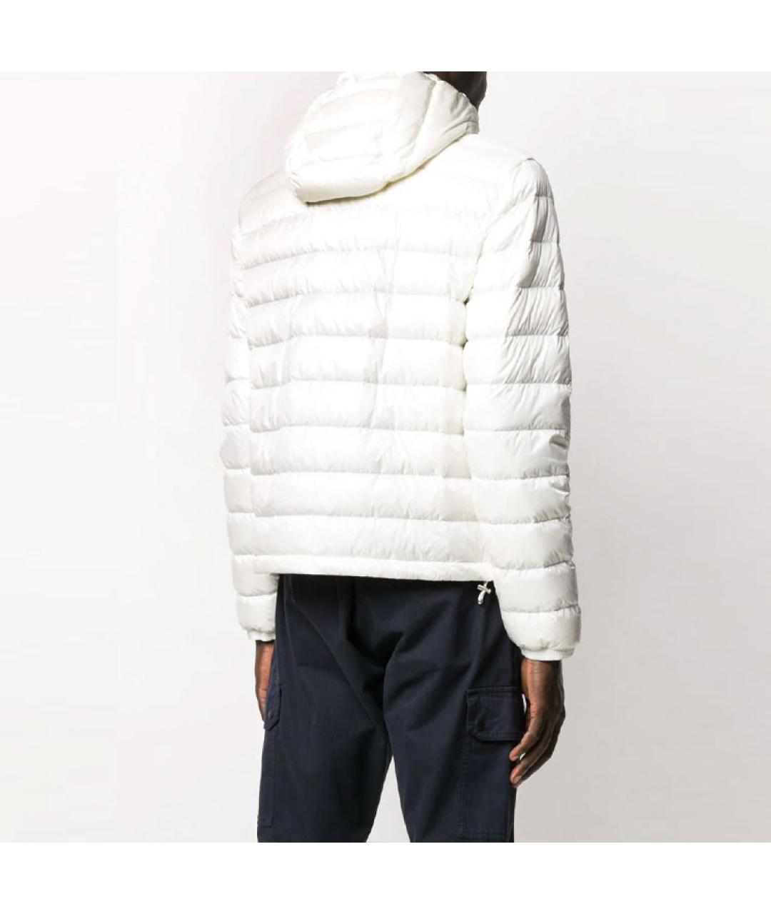 MONCLER Белый пуховик, фото 3